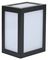 VT-822 218341 - 12W LED Outdoor Wall Light, 4000K, 1350lm, IP65, Black