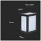 VT-822 218341 - 12W LED Outdoor Wall Light, 4000K, 1350lm, IP65, Black