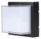 VT-828 218543 - 12W LED Outdoor Wall Light, 3000K, 1200lm, Black