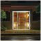 VT-828 218543 - 12W LED Outdoor Wall Light, 3000K, 1200lm, Black