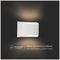 VT-815 218683 - 10W Up/Down LED Wall Light, 4000K, 1280lm, IP54, White