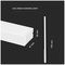 VT-7-40 21602 - 40W LED Slim Linear Light, 6400K, 3270lm, IP20, White