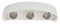 VT-846 218614 - 5W LED Oval Wall Light, 4000K, 630lm, IP65, White