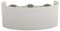 VT-846 218614 - 5W LED Oval Wall Light, 4000K, 630lm, IP65, White