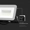 10021 - 30W LED Floodlight, 4000K, 2505lm, Non-Dimmable, Black