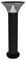 NEXSUN-BOLLARD-C - 15W Multi-Coloured Cylinder Solar Bollard Light, 200lm, IP65