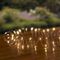 LS230113WW - 100 LED Solar Microbrights Pinwire String Lights, Warm White, IP44, 5m