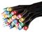 LT230066M - 100 LED Battery Operated String Lights with Timer, Multicoloured, IP44