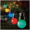 LT200202MC - 10 Bulb Battery Operated Party Lights with Timer, Multicoloured, IP44