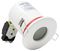 778104 - GU10 LED Fire Rated Downlight Can with Matt White Bezel, IP65