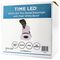 778104 - GU10 LED Fire Rated Downlight Can with Matt White Bezel, IP65