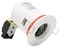 778111 - GU10 LED Fire Rated Downlight Can with Matt White Bezel, IP20
