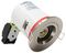 778128 - GU10 LED Fire Rated Downlight Can with Satin Nickel Bezel, IP20