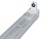 VT-12020 - Single Tube Batten Fitting, 120cm, IP20, White