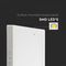 VT-60024 10514 - 24W Backlit Surface Mounted Square Panel, 3000K, 2500lm, Non-Dimmable