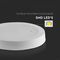 VT-60006 7870 - 6W Backlit Surface Mounted Round Panel, 3000K, 660lm, Non-Dimmable