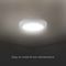 VT-60006 7870 - 6W Backlit Surface Mounted Round Panel, 3000K, 660lm, Non-Dimmable