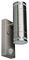 VT-7632S - 2 Way Up and Down Wall Light with PIR Sensor, IP44, Chrome