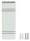 VT-7662 - 2 Way Square Up and Down Wall Light, IP44, White