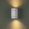 VT-7662 - 2 Way Square Up and Down Wall Light, IP44, White