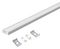 VT-8108-W - 2m Mounting Kit with Diffuser for LED Strip Surface, 23.5x10mm, White