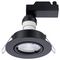 5741 - 4.5W LED Recessed Tilting Downlight Kit, 4000K, 345lm, Non-Dimmable, Black - Pack of 3