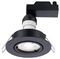 5741 - 4.5W LED Recessed Tilting Downlight Kit, 4000K, 345lm, Non-Dimmable, Black - Pack of 3