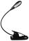 GH417 - LED Reading Light with Flexible Head & Clip, Black