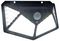 GH431 - 100 LED Solar Security Wall Light with PIR, 600lm, IP44, Black