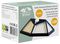GH431 - 100 LED Solar Security Wall Light with PIR, 600lm, IP44, Black