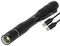 1173750003 - 5W LED Rechargeable Torch, 6800K, 200lm, IP44, Black