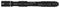 1173750003 - 5W LED Rechargeable Torch, 6800K, 200lm, IP44, Black