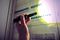 1173750003 - 5W LED Rechargeable Torch, 6800K, 200lm, IP44, Black