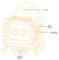 JCB-PLT20 - 20W LED Rechargeable Power Light, 6500K, 2000lm, IP65