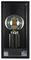 ILDEA036 - Outdoor Lantern Wall Light, IP44, Black