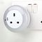 1426 - Plug Through Night Light, White