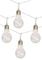 507050018 - Solar Warm White Festoon Lights with 5 LED Bulbs, 2.6m