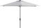 2522082 - 2.7m Tilting Garden Parasol, Grey