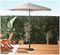 2522082 - 2.7m Tilting Garden Parasol, Grey