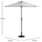 2522082 - 2.7m Tilting Garden Parasol, Grey