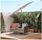 2522082 - 2.7m Tilting Garden Parasol, Grey