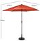 2522083 - 2.7m Tilting Garden Parasol, Orange