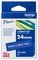 TZE-555 - P-Touch Label Tape White on Blue 1" / 24mm