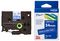 TZE-555 - P-Touch Label Tape White on Blue 1" / 24mm