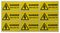 LDV23SA - Danger 230 Volts Labels, Pack of 18