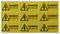 LDV40SA - Danger 400 Volts Labels, Pack of 18