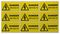 LDV23PK - Danger 230 Volts Labels, Pack of 108