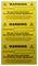 LDWNPESA - Warning Missing Circuit Protective Conductor Labels, Pack of 12