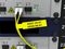 FLE6511 - P-Touch Die-Cut Tape Casette, Black on Yellow, 21mm