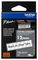 TZES131 - P-Touch Strong Adhesive Labelling Tape Cassette, Black on Clear, 12mm